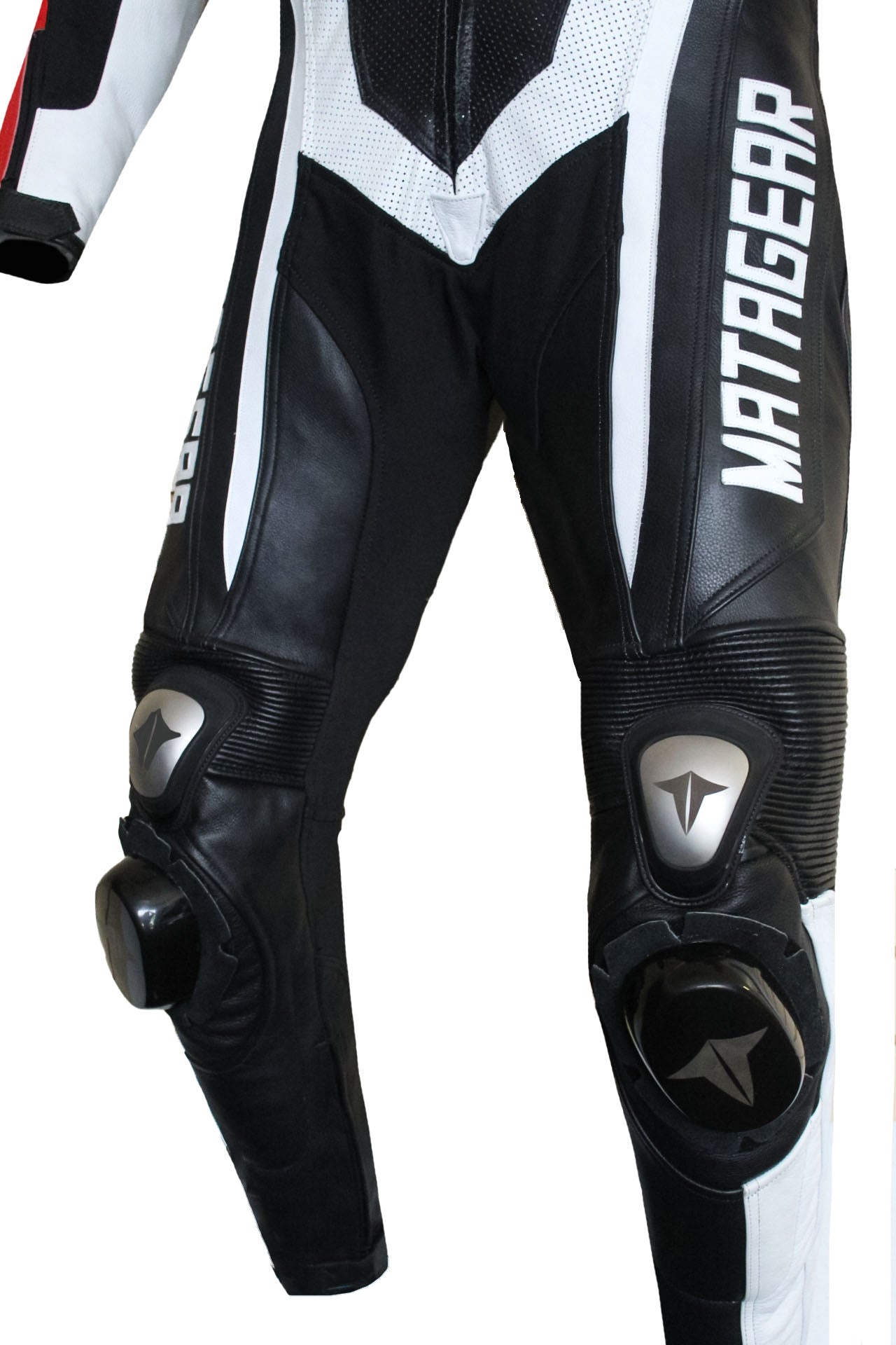Matagear MG393 One Piece Motorcycle Riding Kangaroo Leather Suit image 2