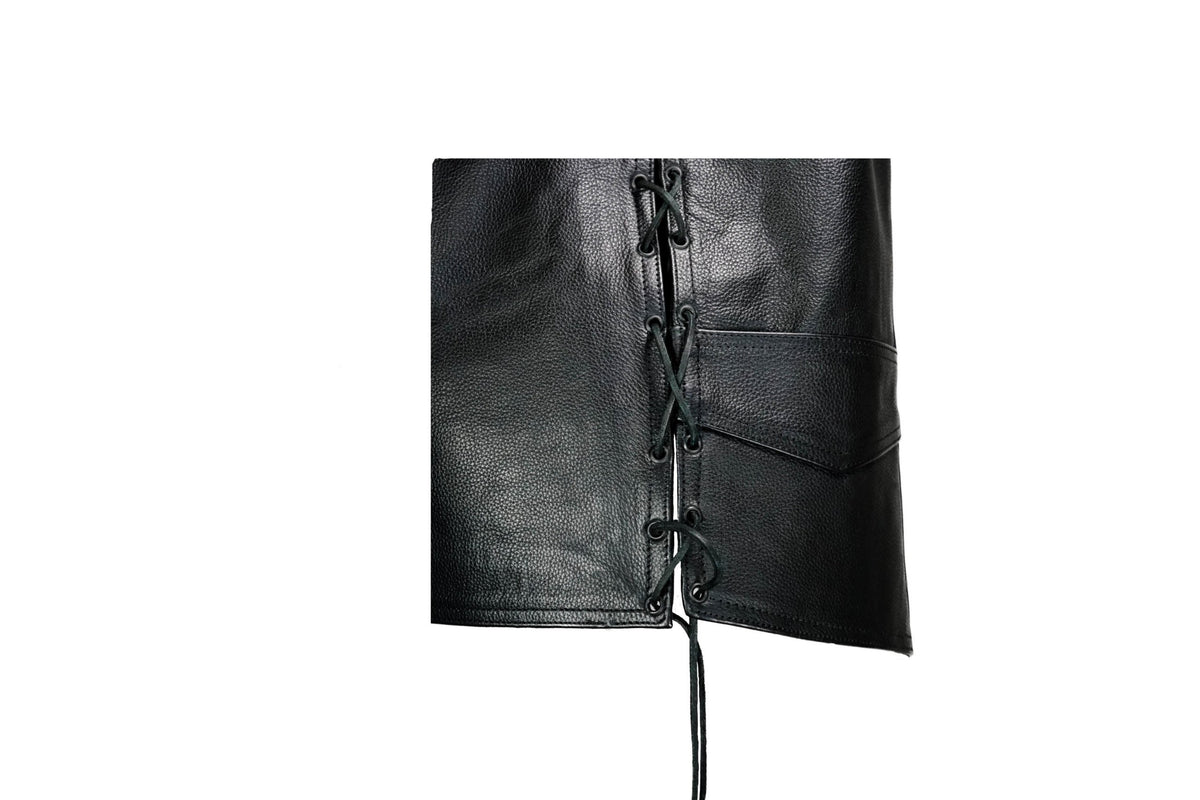 MG414 Eagle Chromed Motorcycle Vest image 1