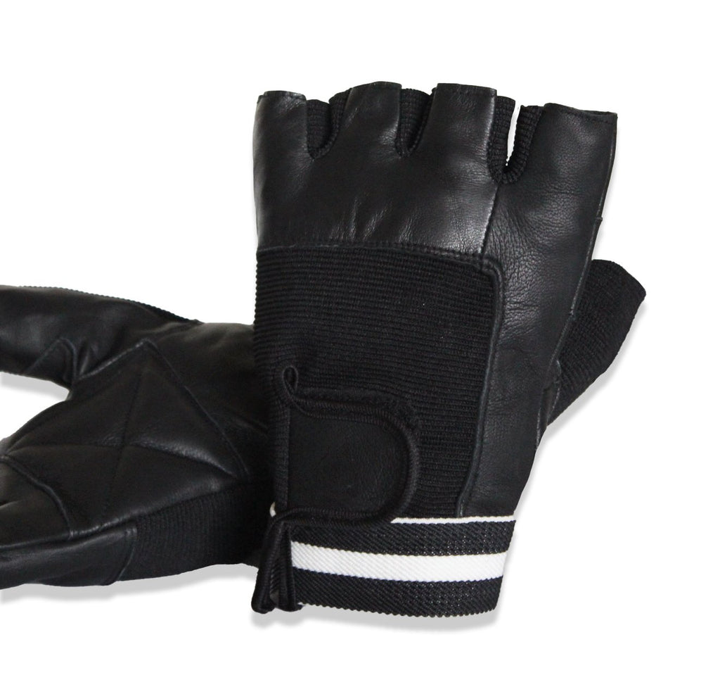 MG212 Motorcycle Fingerless Gloves image 0