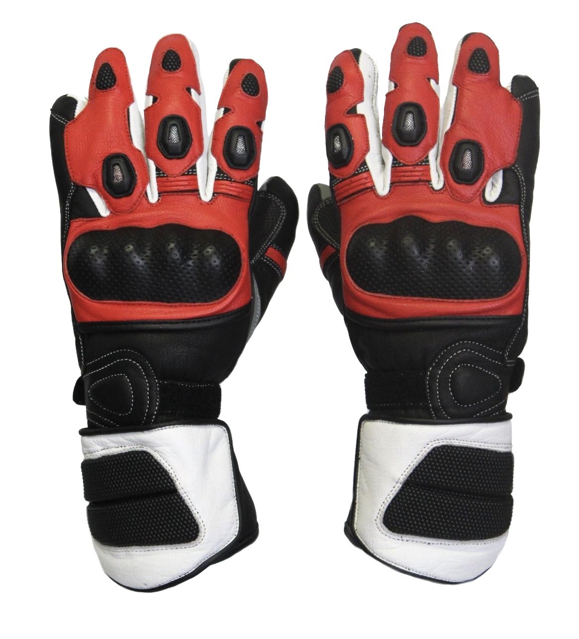 Red MG257 Pro TPR Motorcycle Gloves image 4