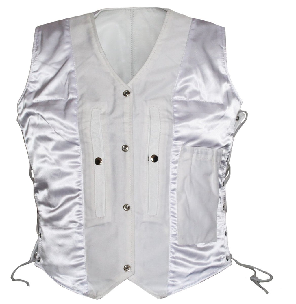 MG458 Motorcycle Women Vest image 3