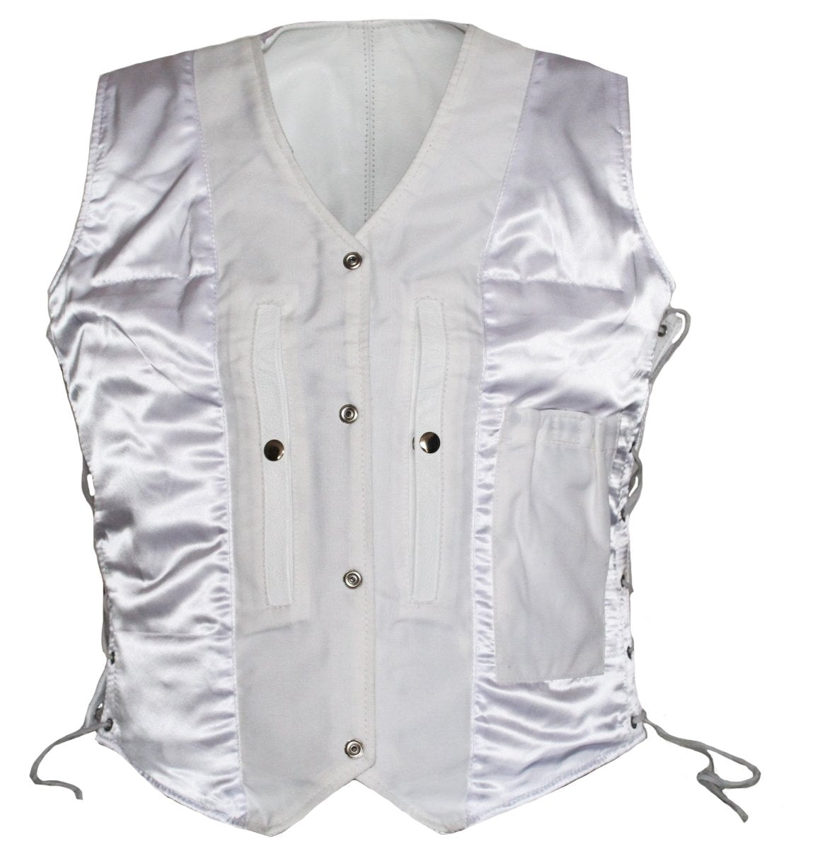 MG458 Motorcycle Women Vest image 3