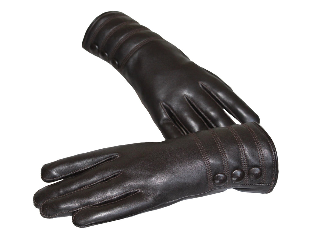 MG241 Motorcycle Brown Gloves image 0