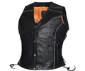 MG460 Motorcycle Ladies Vest image 0