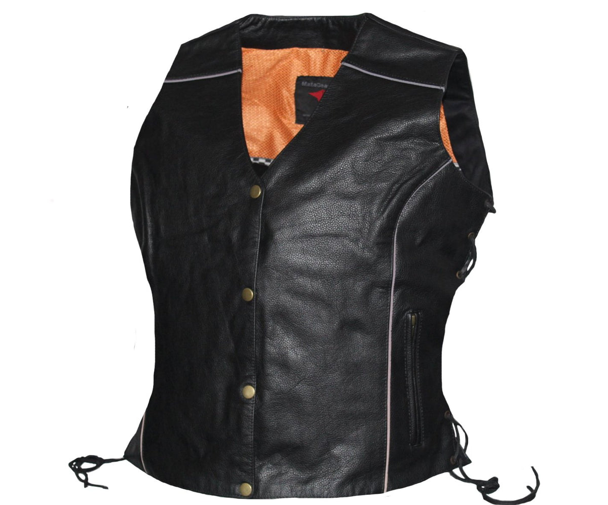MG460 Motorcycle Ladies Vest image 0