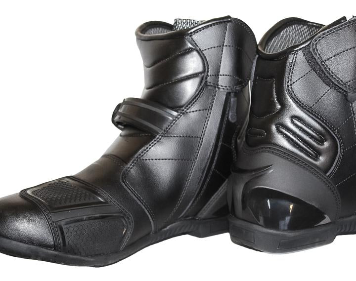 MOTORCYCLE RSS1-T NEW RIDING BLACK VENTED SHOES/BOOTS image 7