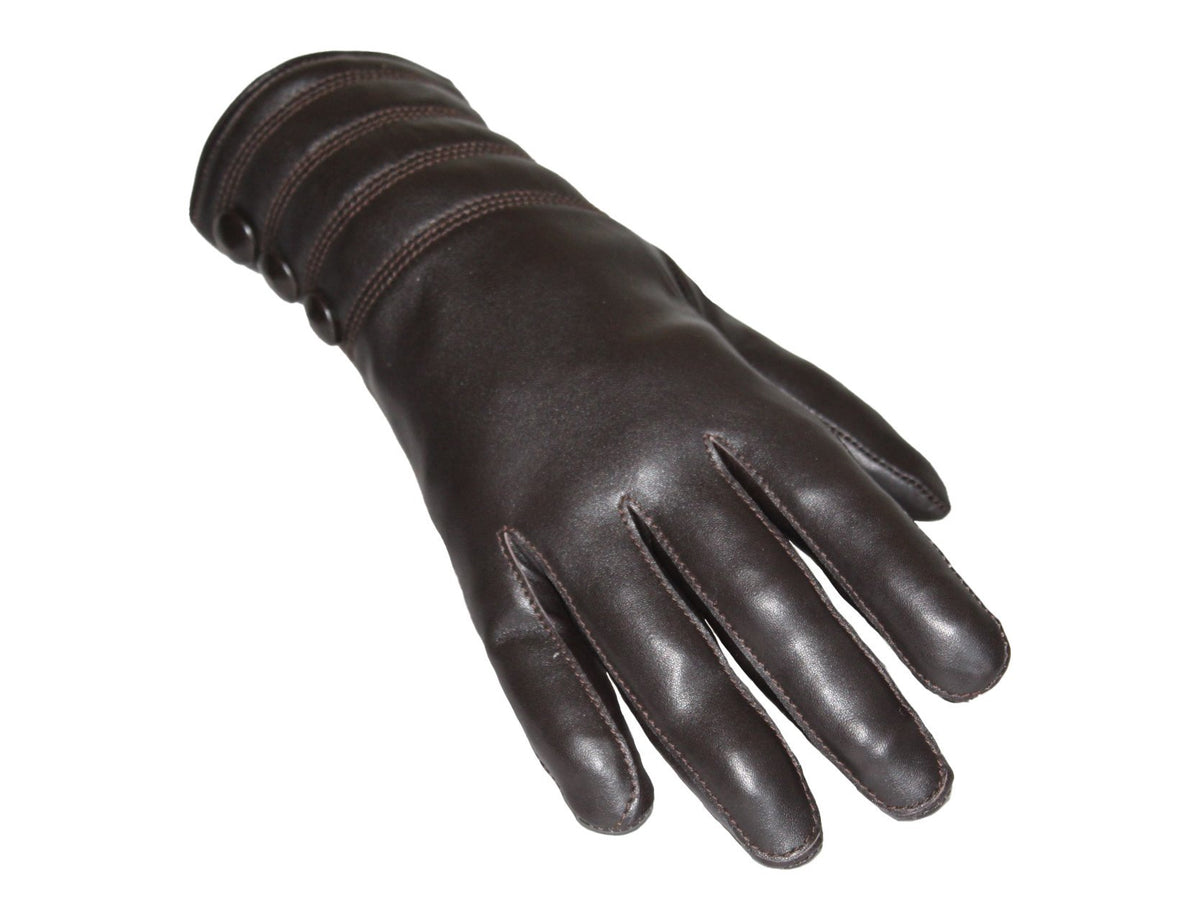 MG241 Motorcycle Brown Gloves image 1