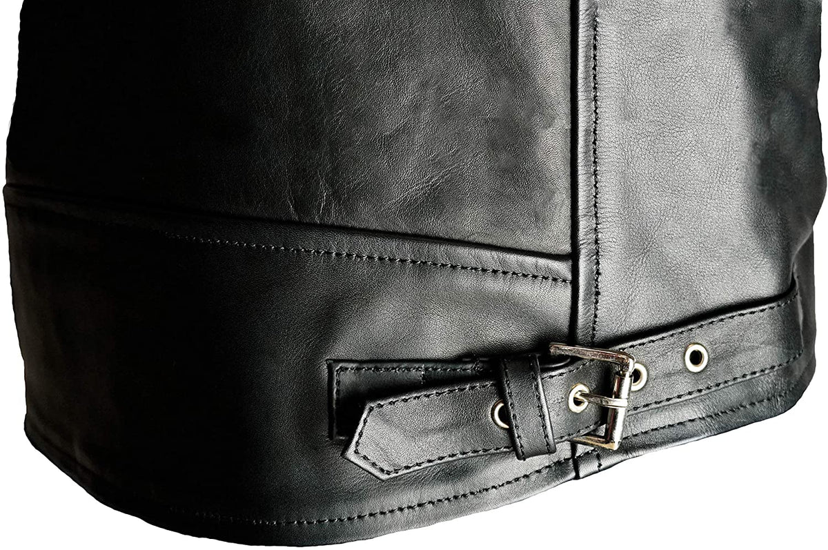 MG108 Motorcycle Leather Jacket image 3