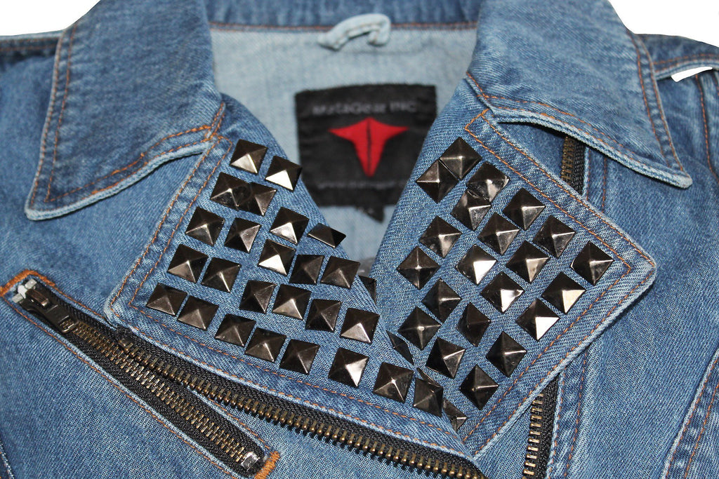MG473BL Motorcycle Women Vest image 3
