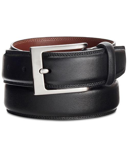 MG1010 Black Leather Belt image 0
