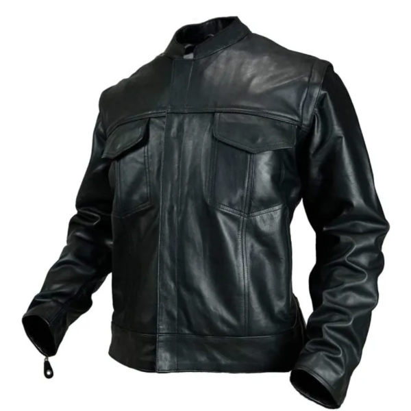 MG106 Motorcycle Leather Jacket