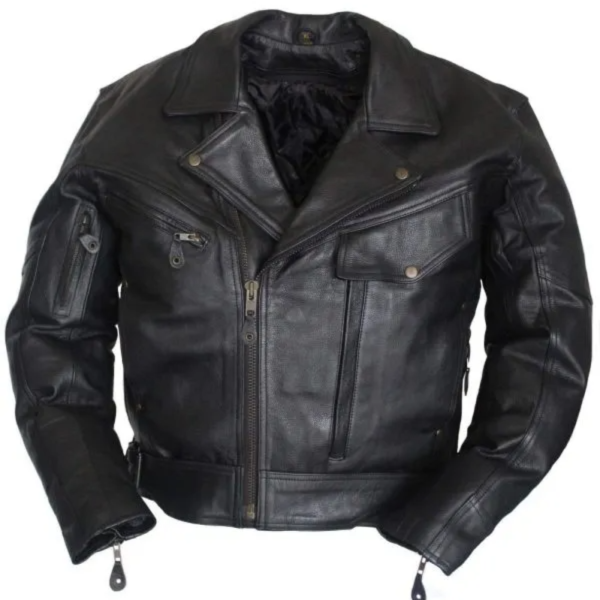 MG105 Motorcycle Leather Jacket