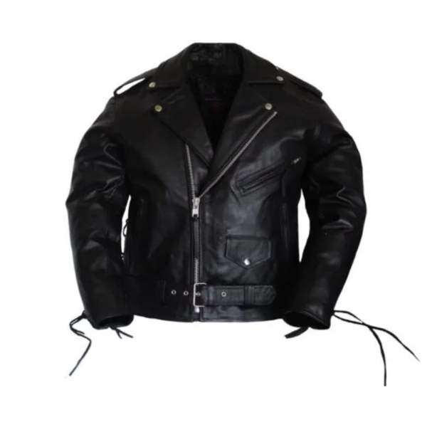 Classic MG104 Premium Motorcycle Leather Jacket