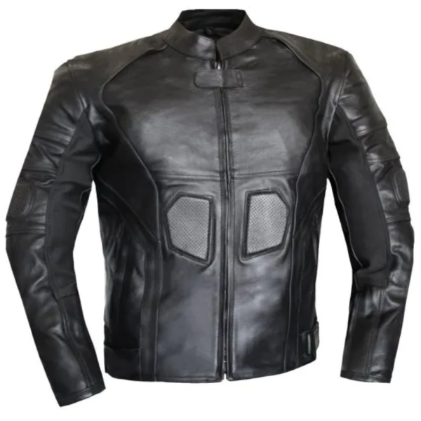 MG115 Men Classic Motorcycle Leather Jacket